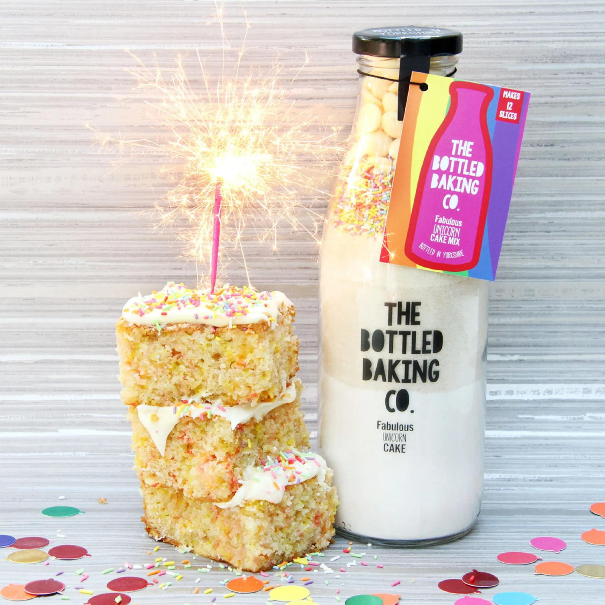 Bottle Baking Co - Fabulous Unicorn Cake Mix 559g